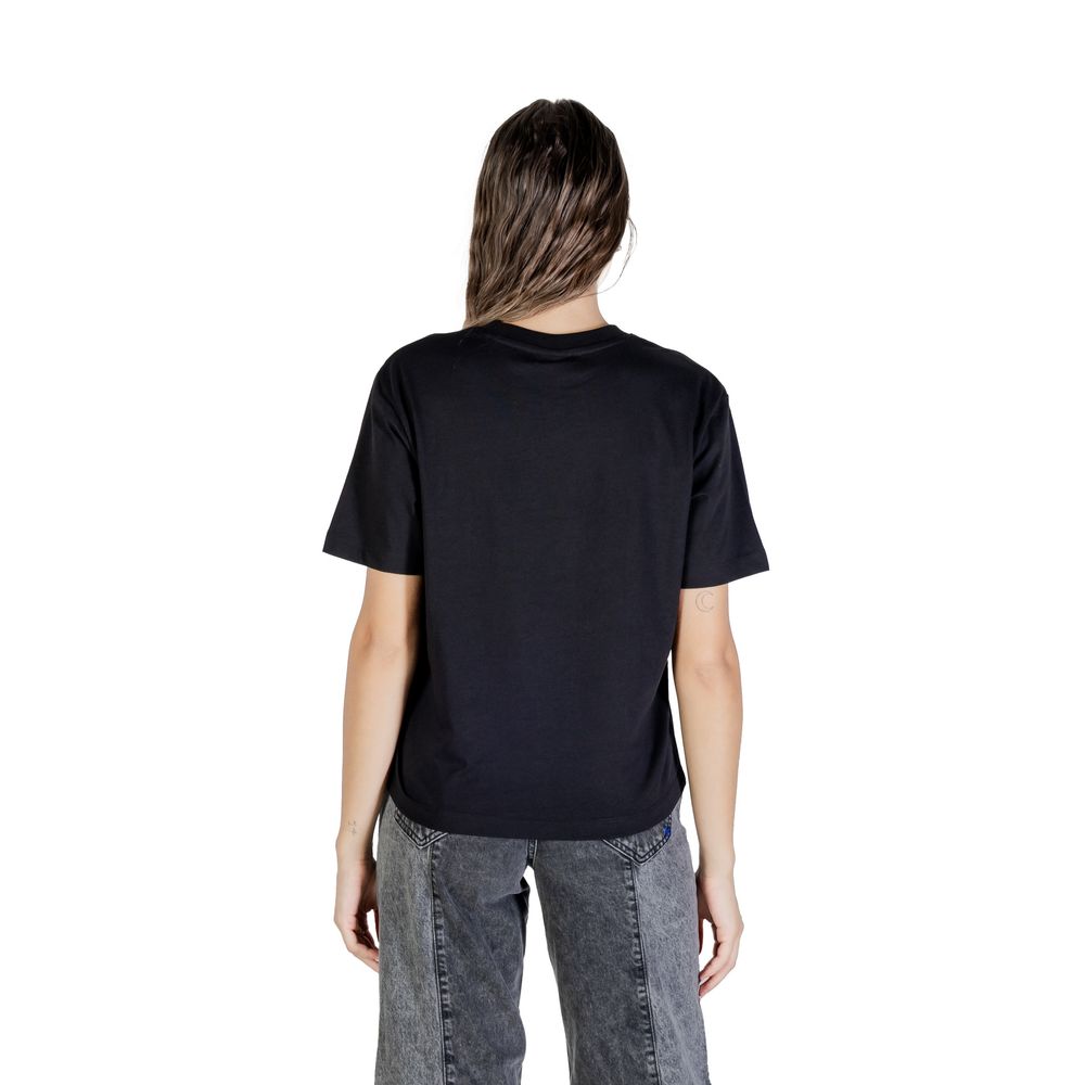 Karl Lagerfeld Black Cotton T-Shirt - Luxury Boutique Co