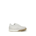 Givenchy White Calf Leather Bos Taurus Chunky Sneakers - Luxury Boutique Co
