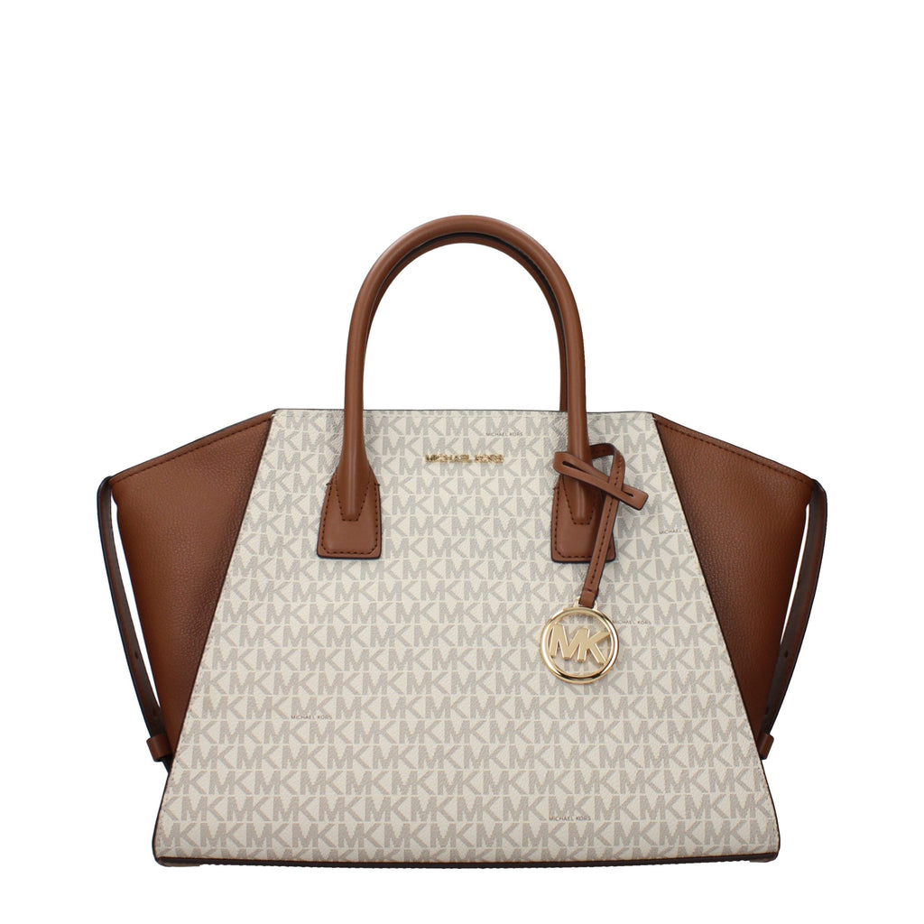 Michael Kors Beige Fabric Handbag - Luxury Boutique Co