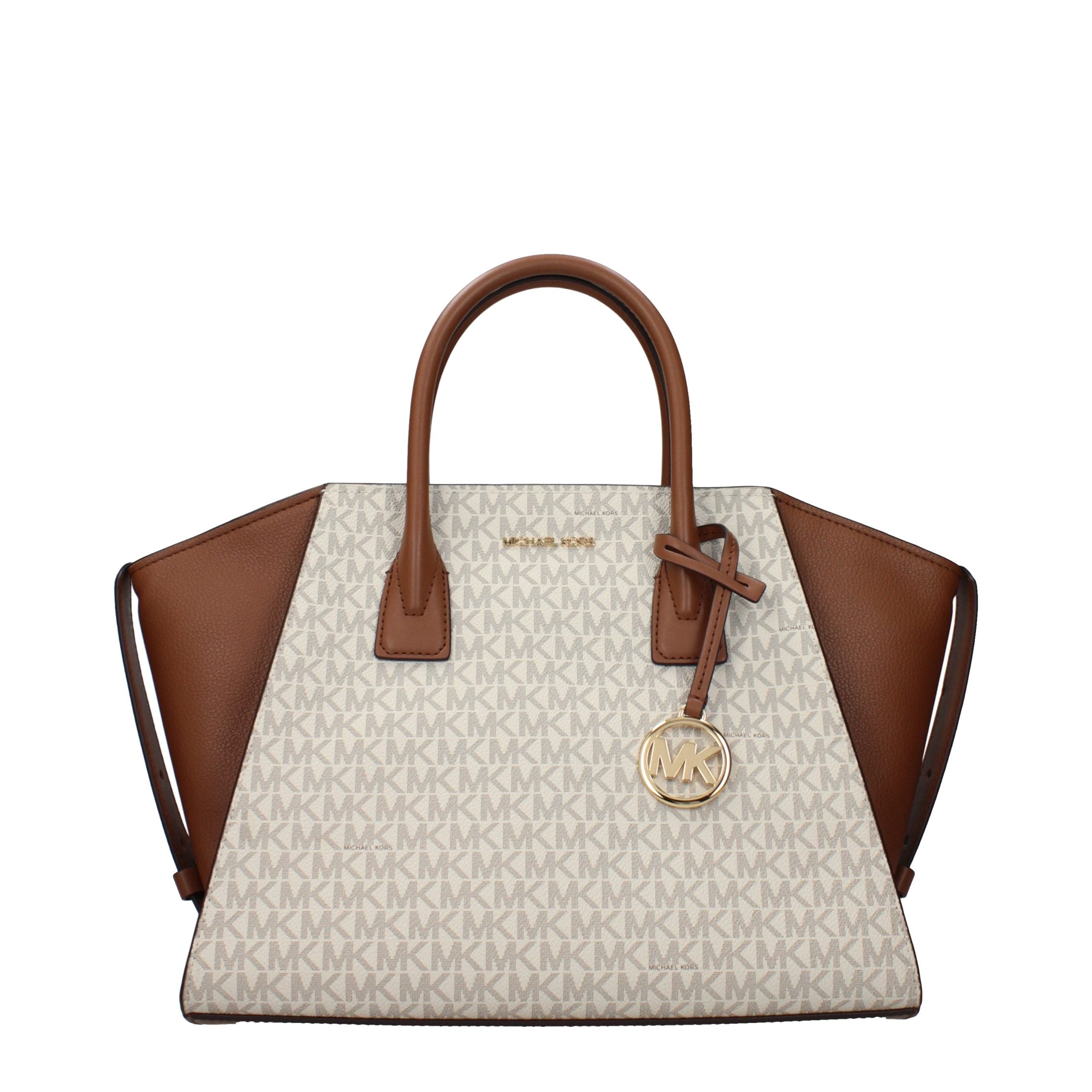 Michael Kors Beige Fabric Handbag - Luxury Boutique Co