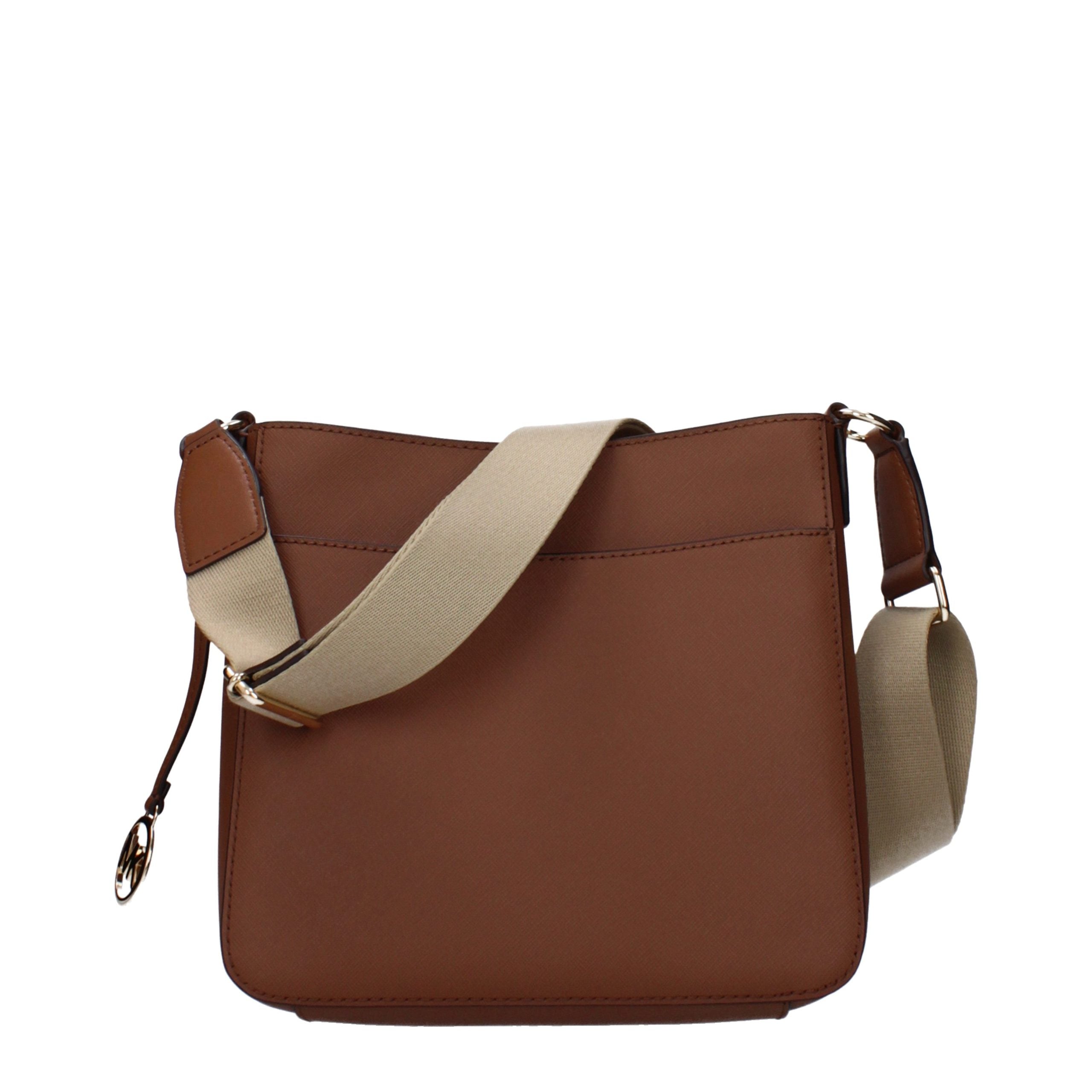 Michael Kors Brown Leather Shoulder Bag - Luxury Boutique Co