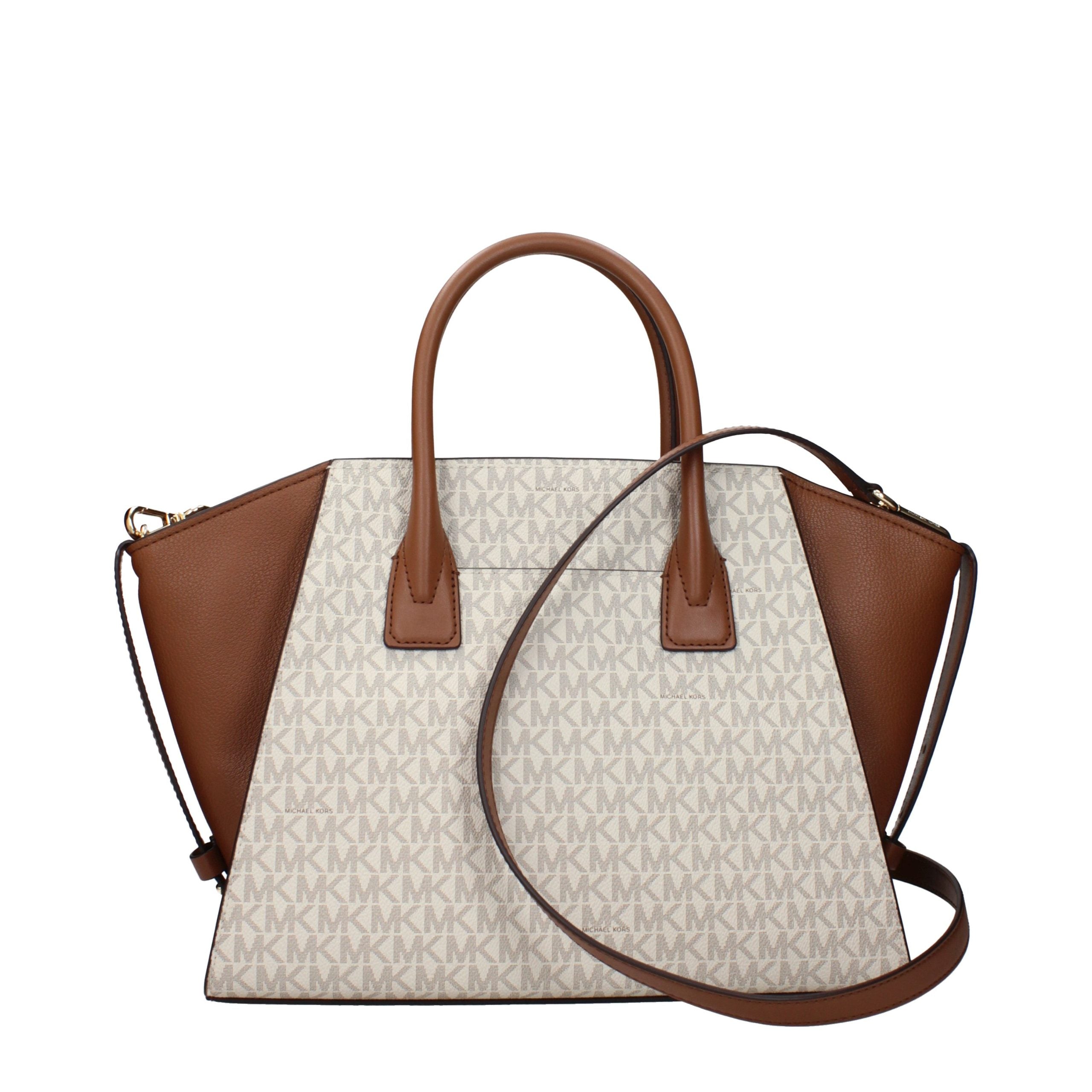 Michael Kors Beige Fabric Handbag - Luxury Boutique Co