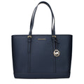 Michael Kors Blue Leather Shoulder Bag - Luxury Boutique Co