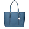 Michael Kors Blue Leather Shoulder Bag - Luxury Boutique Co