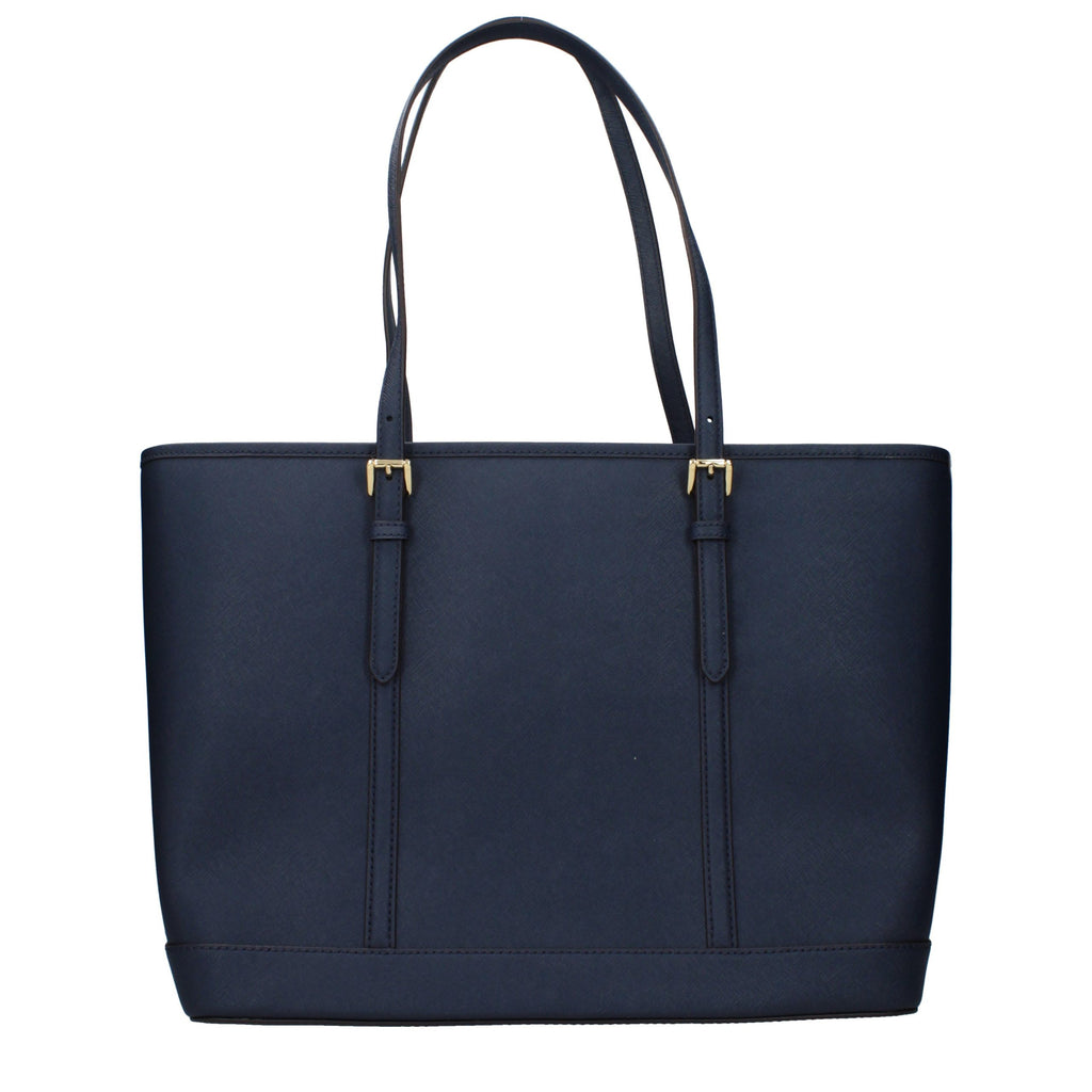 Michael Kors Blue Leather Shoulder Bag - Luxury Boutique Co