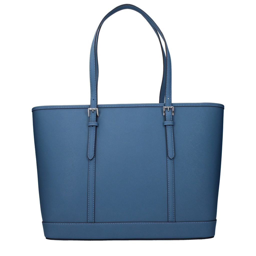 Michael Kors Blue Leather Shoulder Bag - Luxury Boutique Co