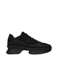 Prada Black Fabric Low Top Sneakers - Luxury Boutique Co