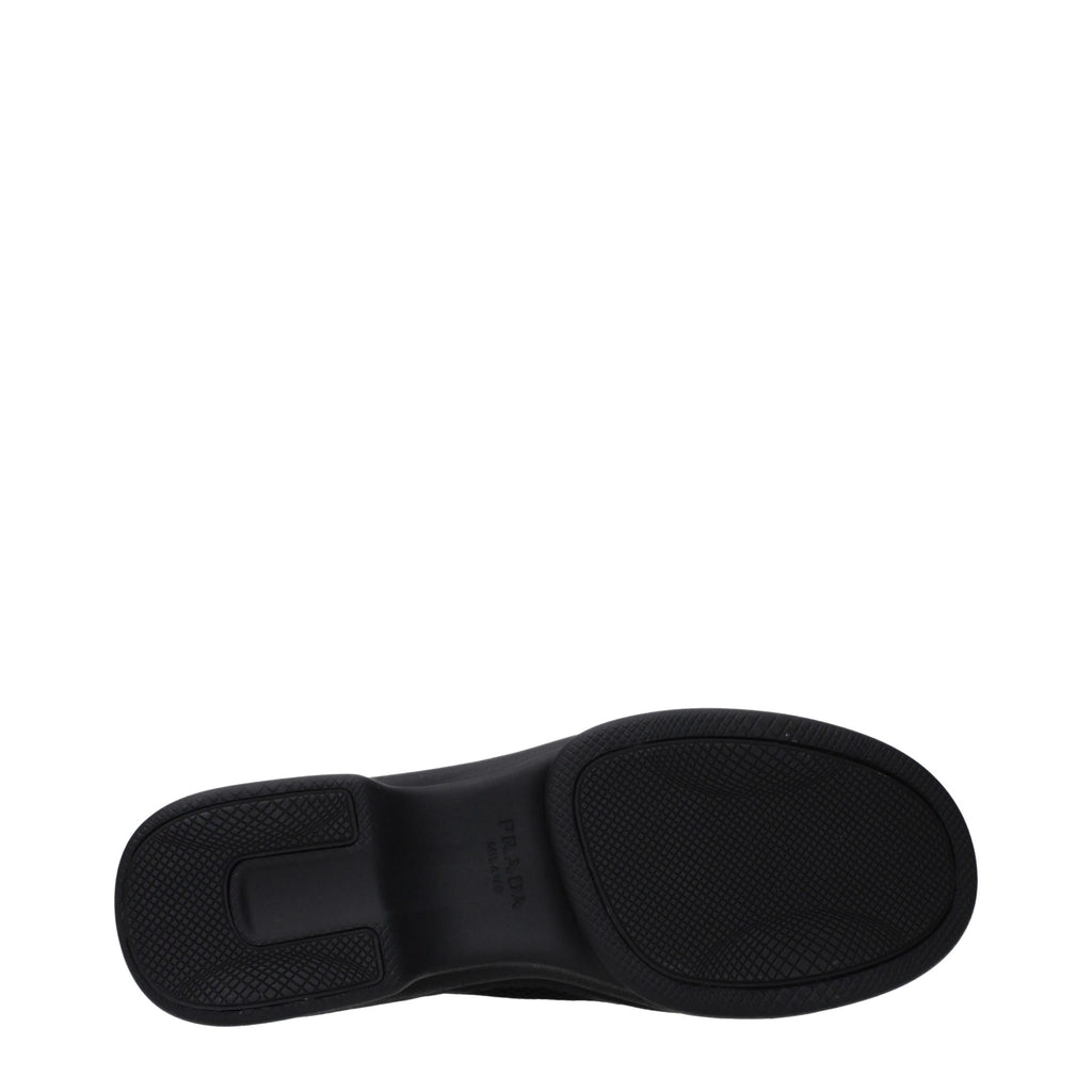 Prada Black Fabric Low Top Sneakers - Luxury Boutique Co