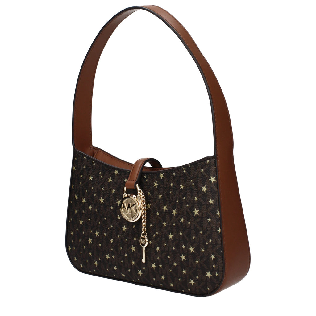 Michael Kors Brown Fabric Handbag - Luxury Boutique Co