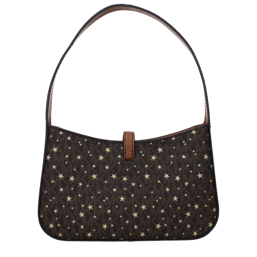 Michael Kors Brown Fabric Handbag - Luxury Boutique Co
