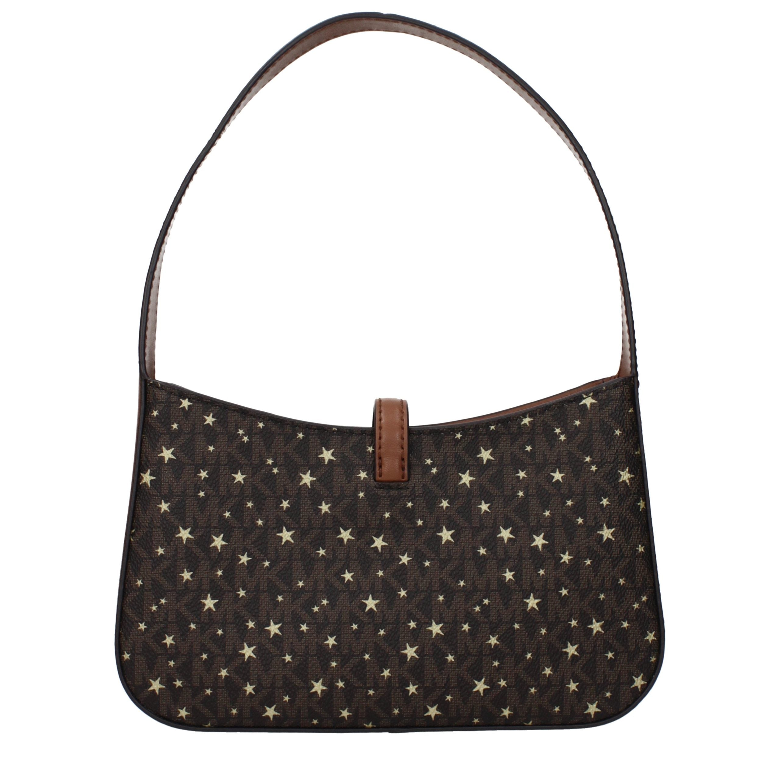 Michael Kors Brown Fabric Handbag - Luxury Boutique Co