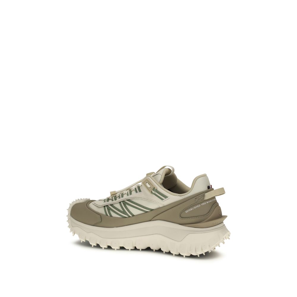 Moncler Beige Polyamide Athletic Sneakers - Luxury Boutique Co