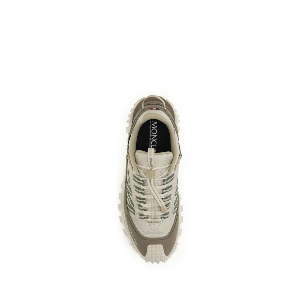 Moncler Beige Polyamide Athletic Sneakers - Luxury Boutique Co