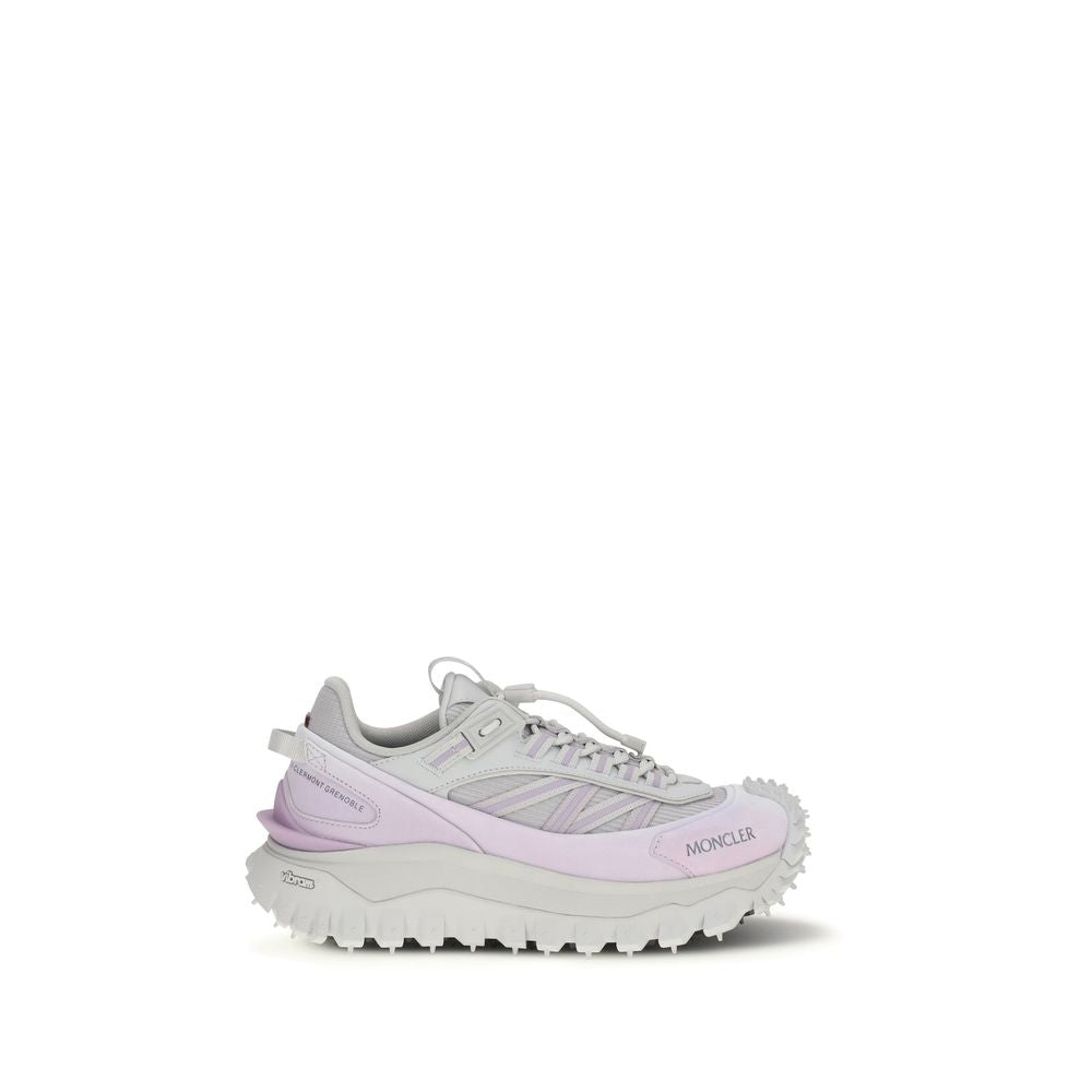 Moncler Purple Polyester Athletic Sneakers - Luxury Boutique Co