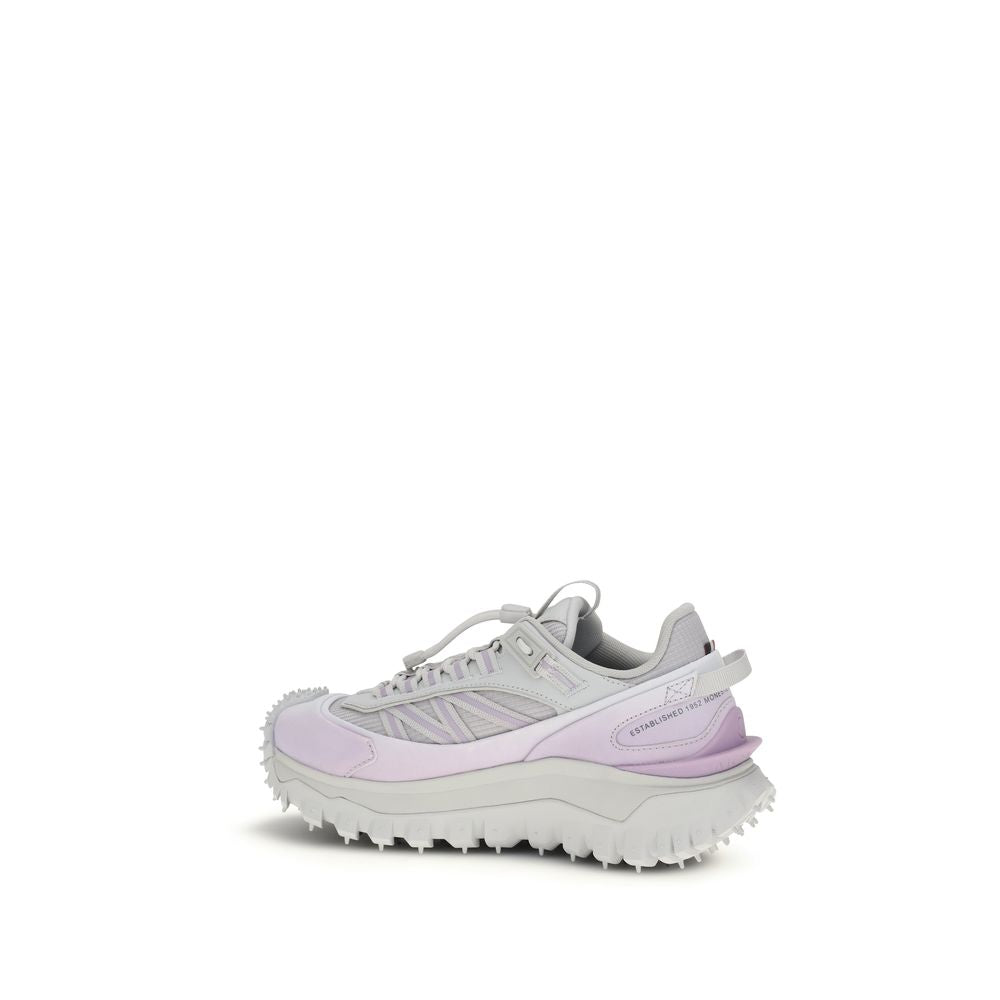 Moncler Purple Polyester Athletic Sneakers - Luxury Boutique Co