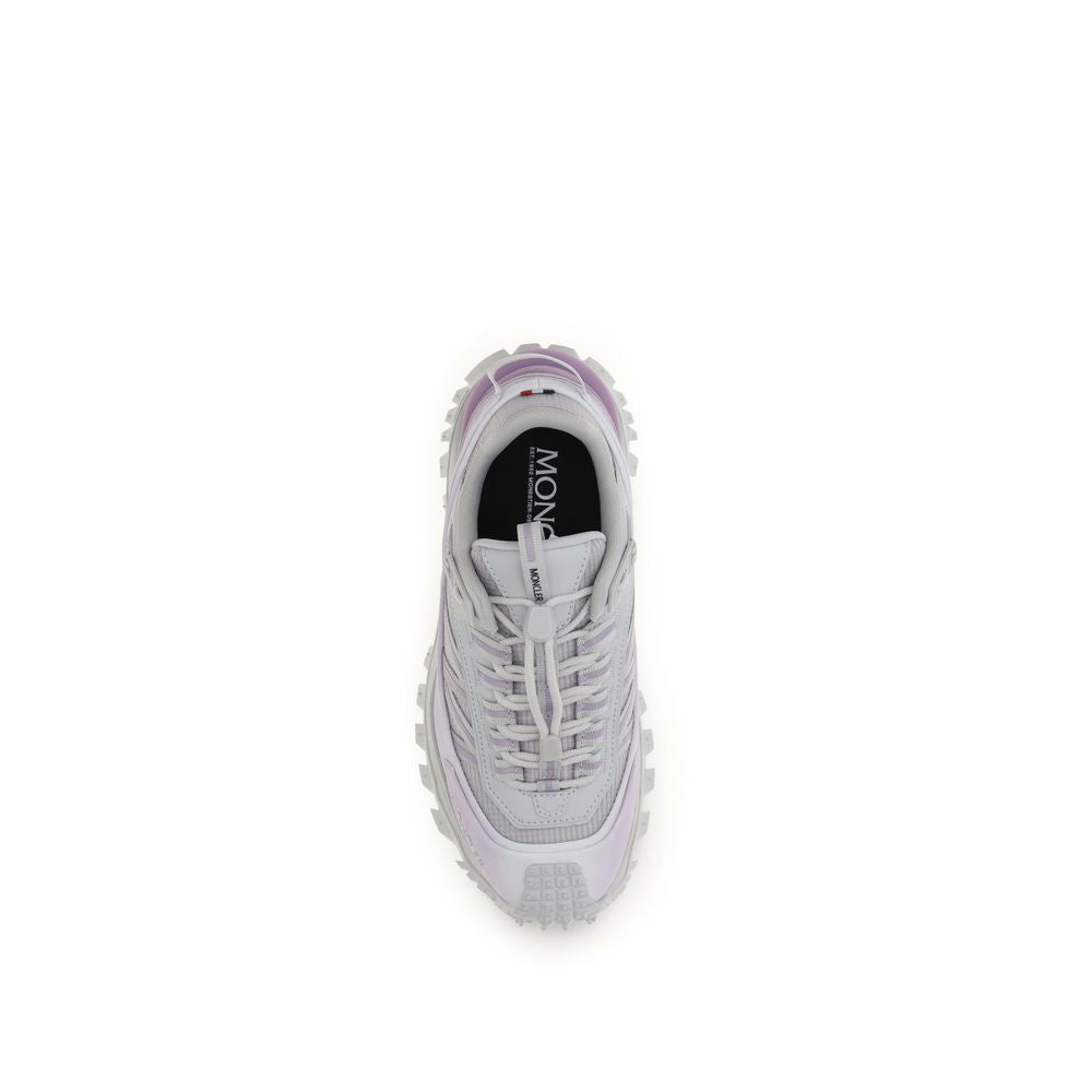 Moncler Purple Polyester Athletic Sneakers - Luxury Boutique Co