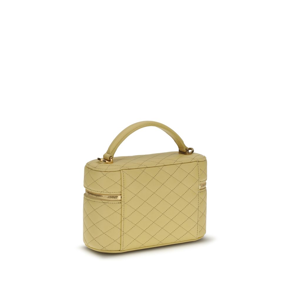 Saint Laurent Bicolor Calf Leather Bos Taurus Handbag - Luxury Boutique Co