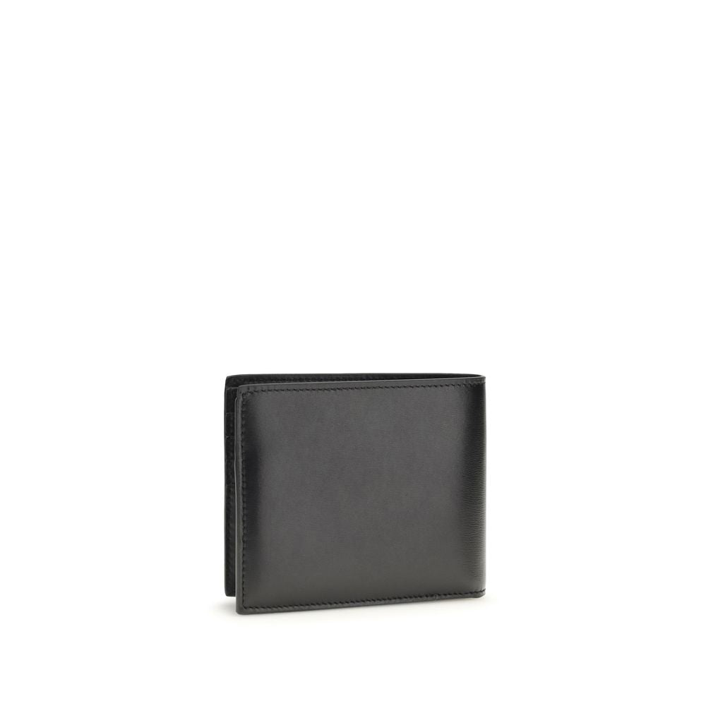 Fendi Black Calf Leather Bos Taurus Wallet - Luxury Boutique Co