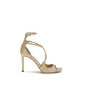 Jimmy Choo Multicolor Calf Leather Bos Taurus Stiletto Heel Sandals - Luxury Boutique Co