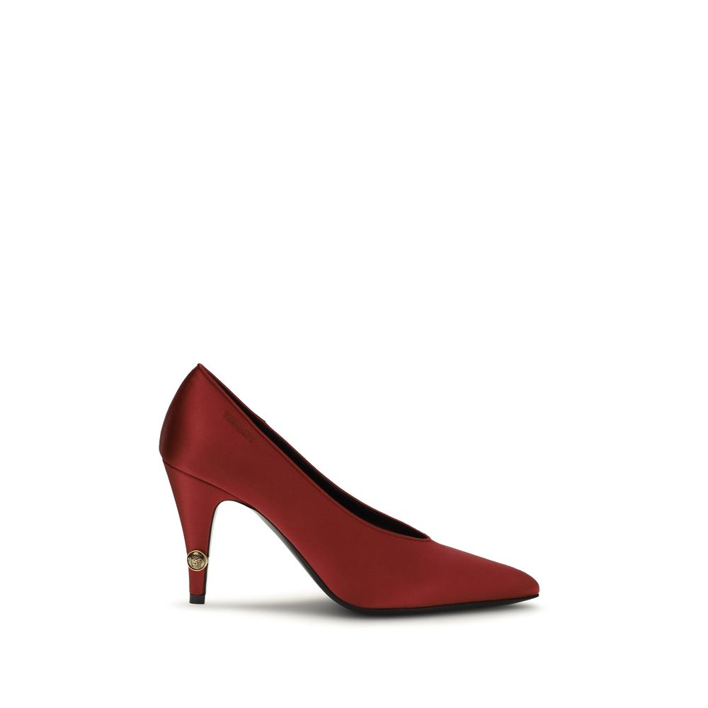 Versace Multicolor Viscose High Heel Pumps - Luxury Boutique Co