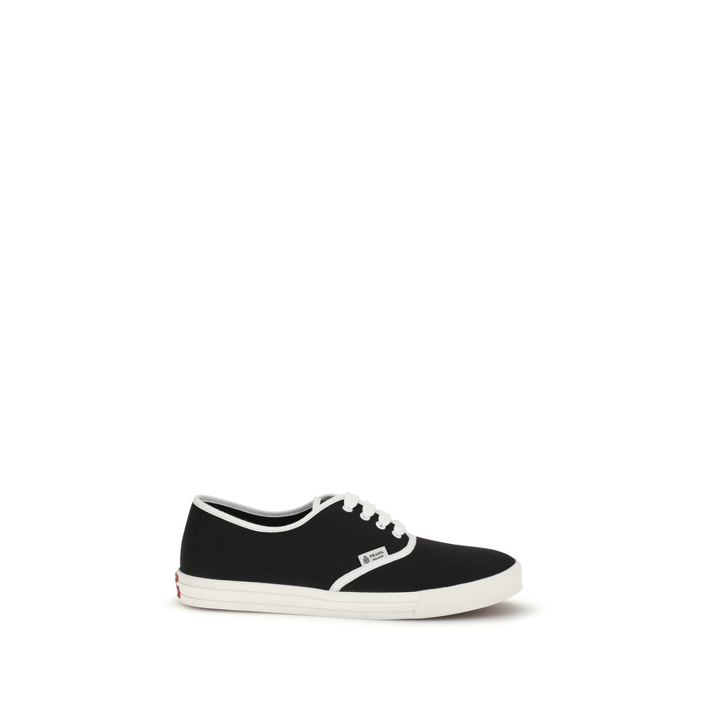 Prada Black Cotton Athletic Sneakers - Luxury Boutique Co