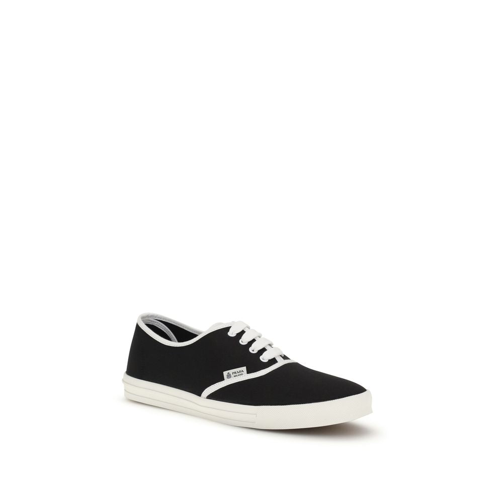 Prada Black Cotton Athletic Sneakers - Luxury Boutique Co