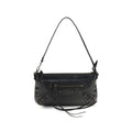 Balenciaga Black Lamb Ovis Aries Aries Shoulder Bag - Luxury Boutique Co