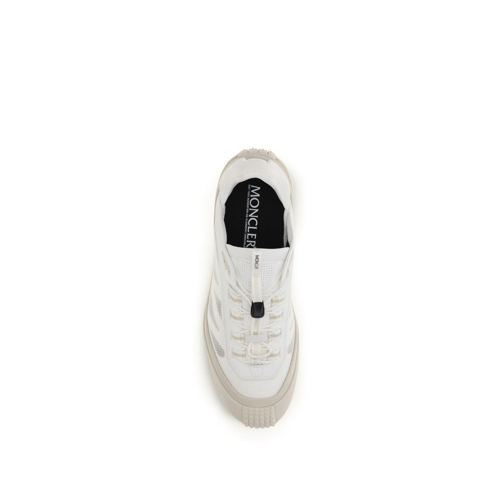 Moncler White Polyamide Athletic Sneakers - Luxury Boutique Co
