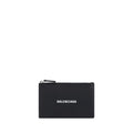 Balenciaga Black Calf Leather Bos Taurus Wallet - Luxury Boutique Co