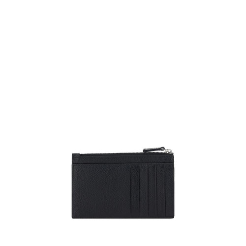 Balenciaga Black Calf Leather Bos Taurus Wallet - Luxury Boutique Co