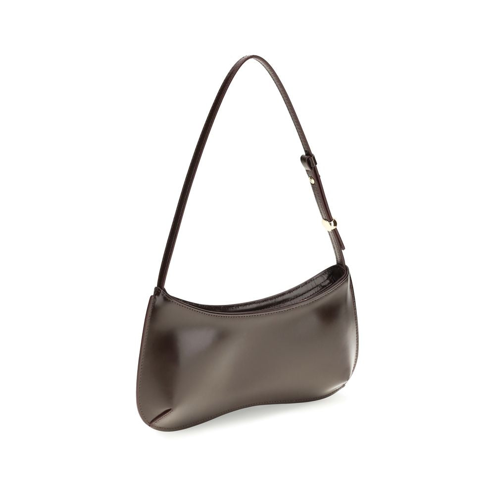 Jacquemus Brown Calf Leather Bos Taurus Shoulder Bag - Luxury Boutique Co
