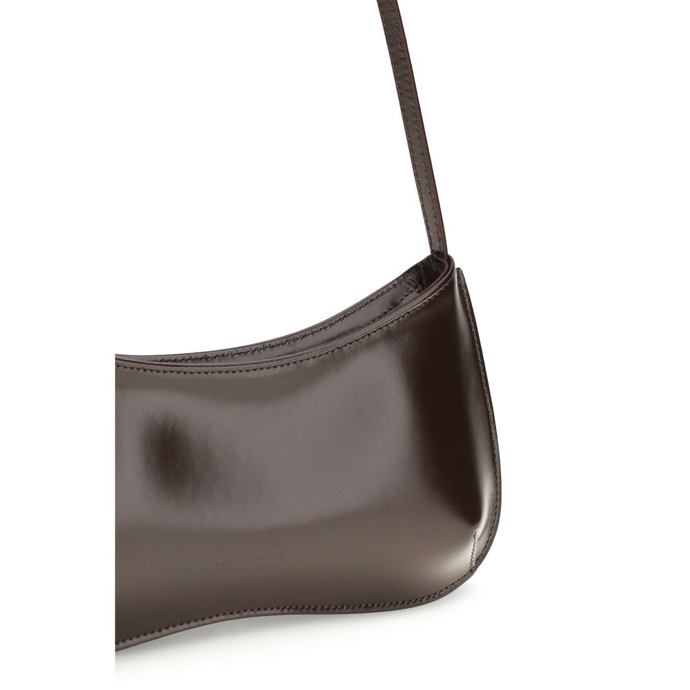 Jacquemus Brown Calf Leather Bos Taurus Shoulder Bag - Luxury Boutique Co