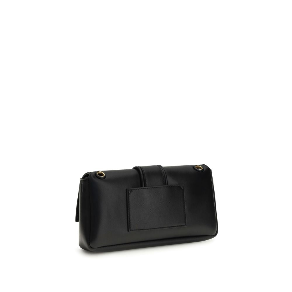 Jacquemus Black Lamb Ovis Aries Aries Shoulder Bag - Luxury Boutique Co