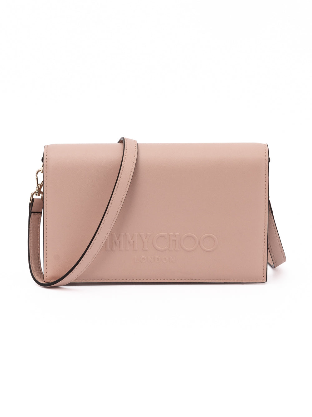 Jimmy Choo Podwer Pink Avenue Leather Shoulder Strap Bag - Luxury Boutique Co