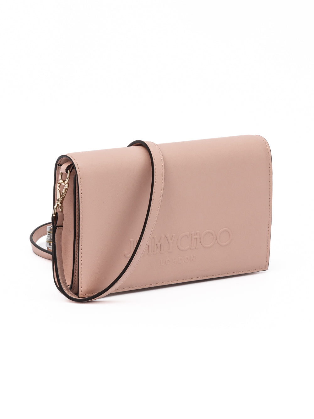 Jimmy Choo Podwer Pink Avenue Leather Shoulder Strap Bag - Luxury Boutique Co