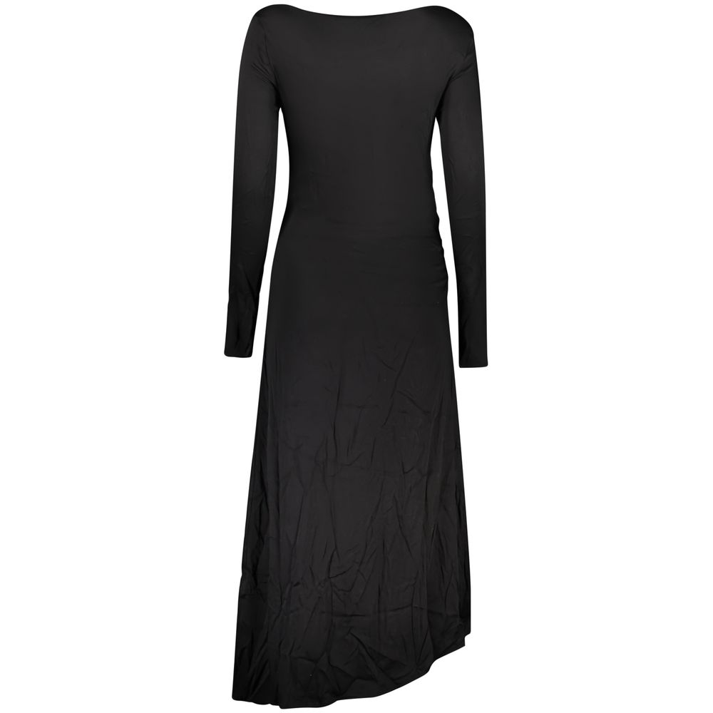 Desigual Black Viscose Women Dress