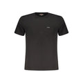 Guess Jeans Black Organic Cotton Men T-Shirt - Luxury Boutique Co