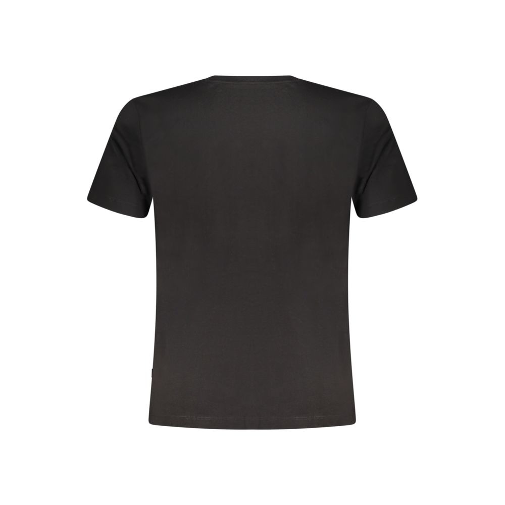 Guess Jeans Black Organic Cotton Men T-Shirt - Luxury Boutique Co
