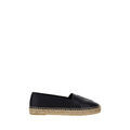 Saint Laurent Black Lamb Ovis Aries Aries Espadrilles - Luxury Boutique Co
