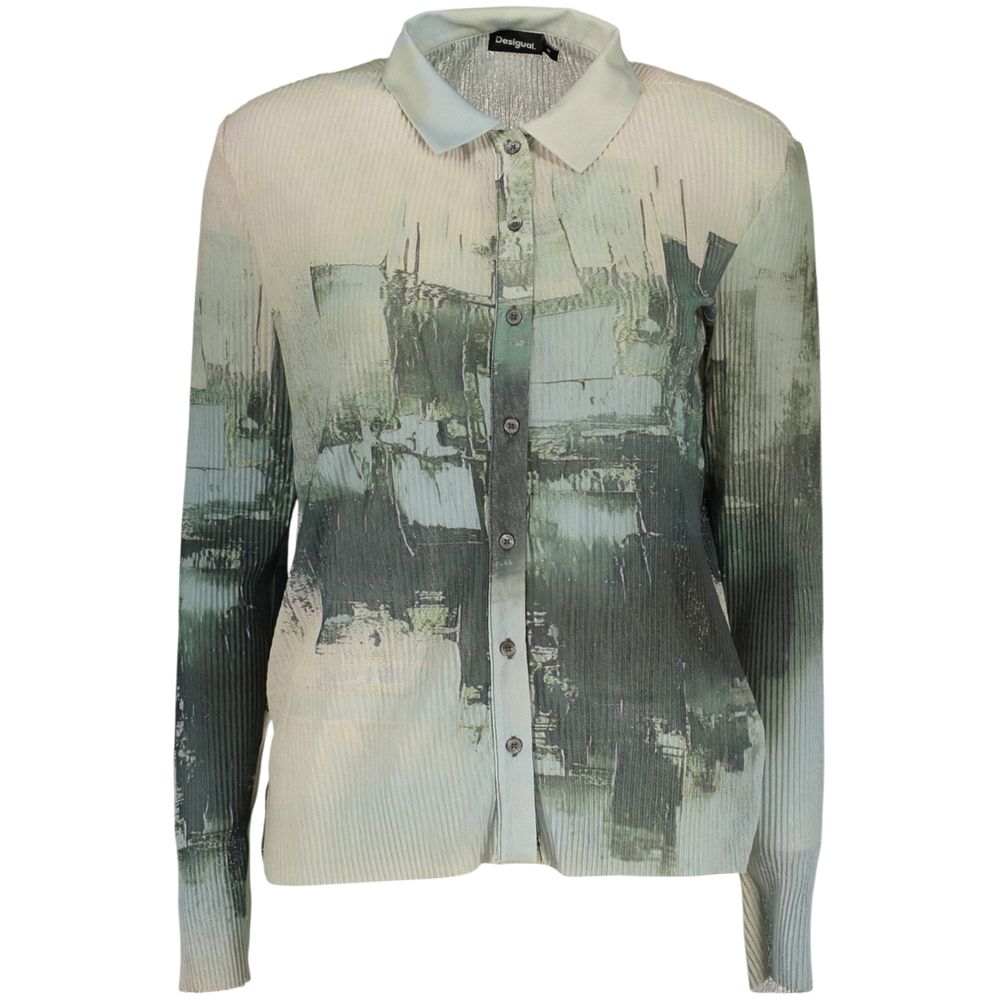 Desigual Verde Polyester Women Shirt