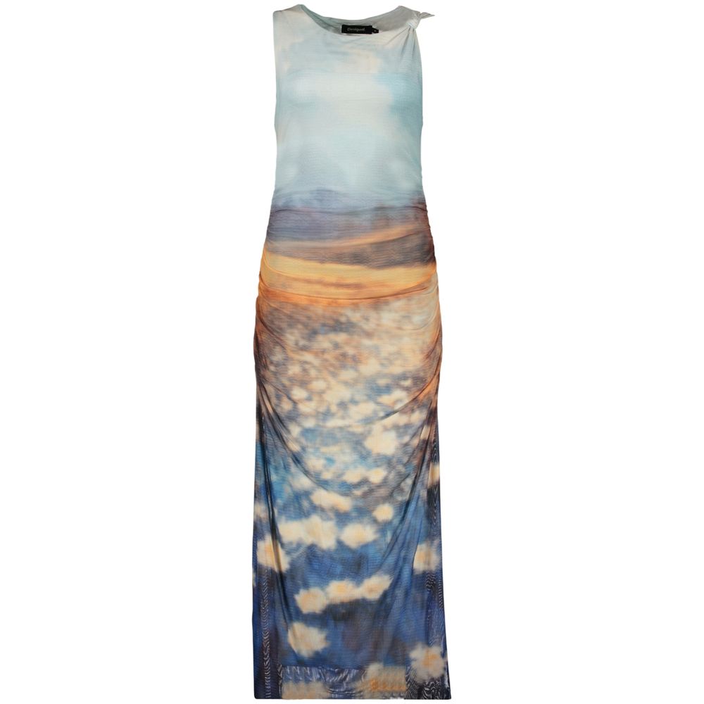 Desigual Azzurro Polyester Women Dress