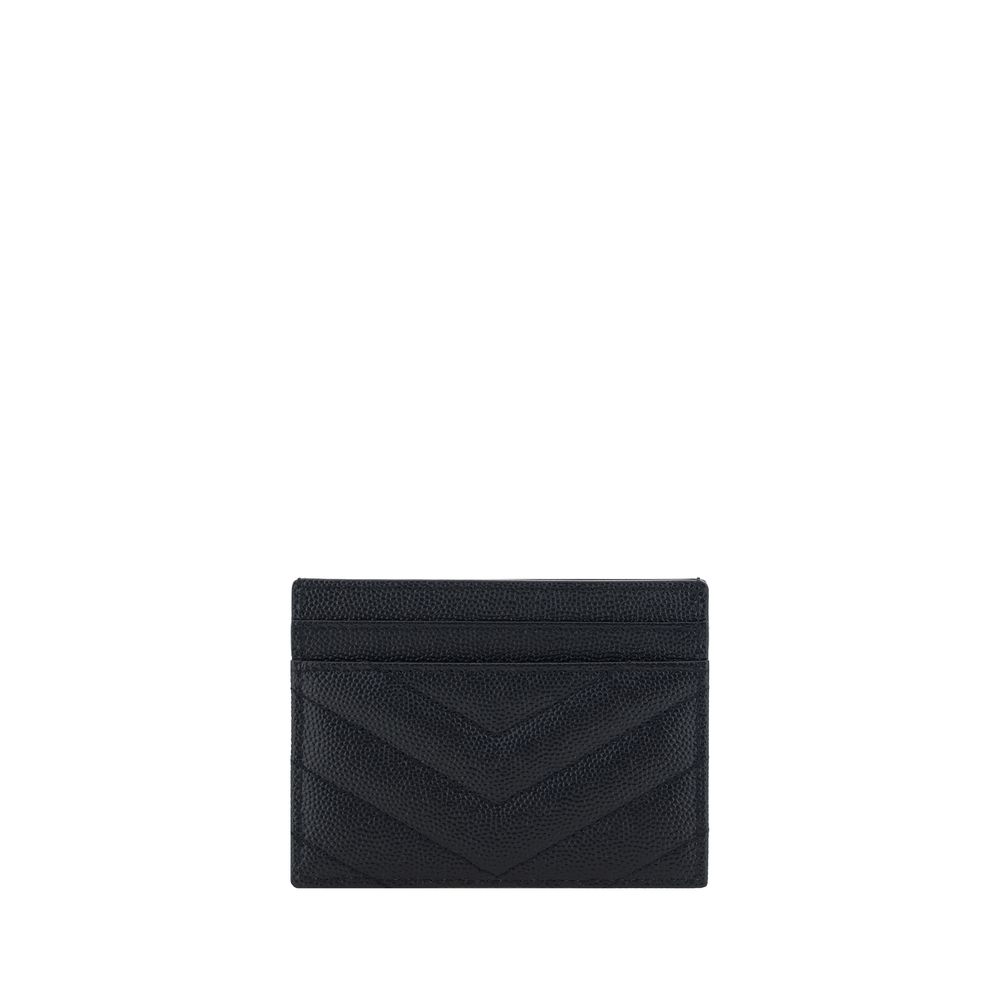 Saint Laurent Black Calf Leather Bos Taurus Wallet - Luxury Boutique Co