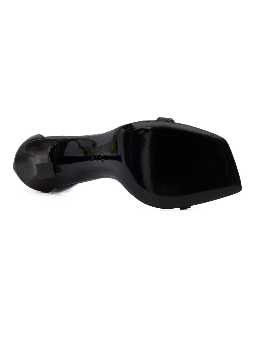 Jimmy Choo Black Leather Verity 100 Sandals - Luxury Boutique Co
