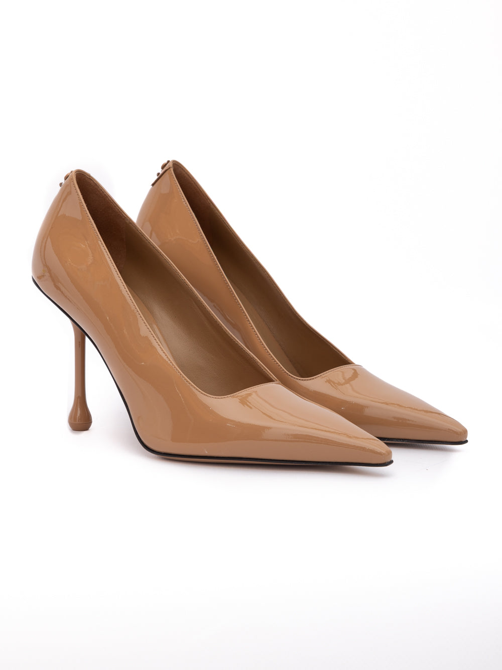 Jimmy Choo Powder Pink Patent Leather Ixia 95 Pumps - Luxury Boutique Co