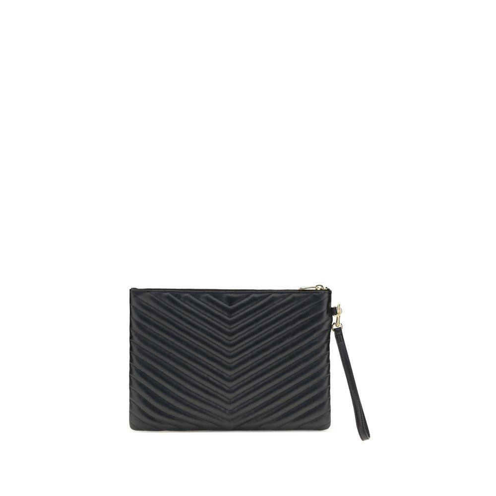 Saint Laurent Black Calf Leather Bos Taurus Wallet - Luxury Boutique Co