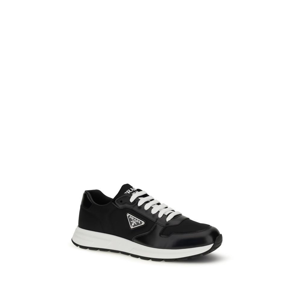 Prada Black Recycled Polyamide Athletic Sneakers - Luxury Boutique Co