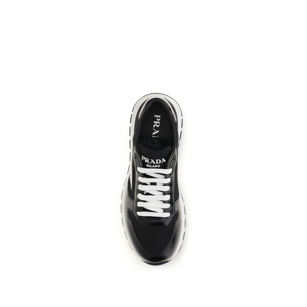 Prada Black Recycled Polyamide Athletic Sneakers - Luxury Boutique Co