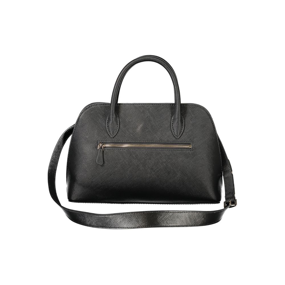 Guess Jeans Black Polyurethane Women Handbag - Luxury Boutique Co
