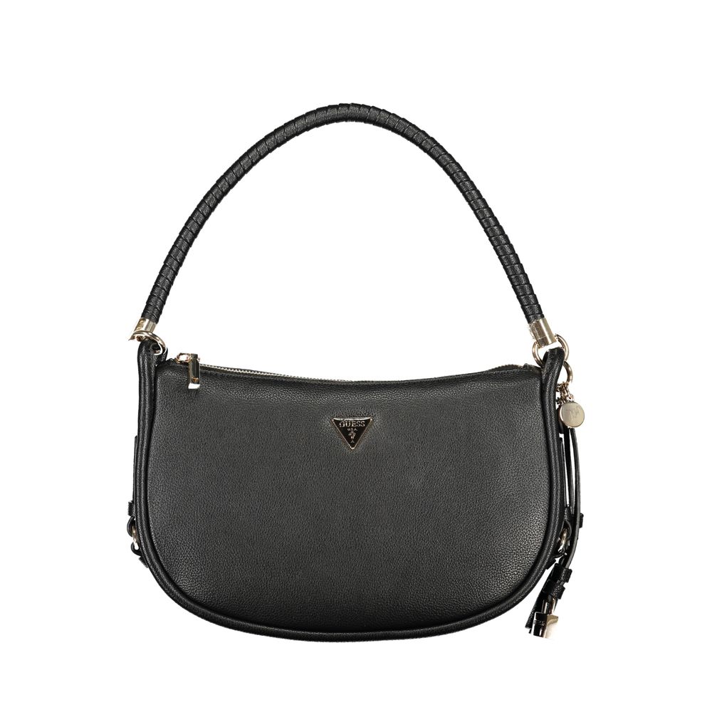 Guess Jeans "Nero Polyurethane Women Handbag" - Luxury Boutique Co