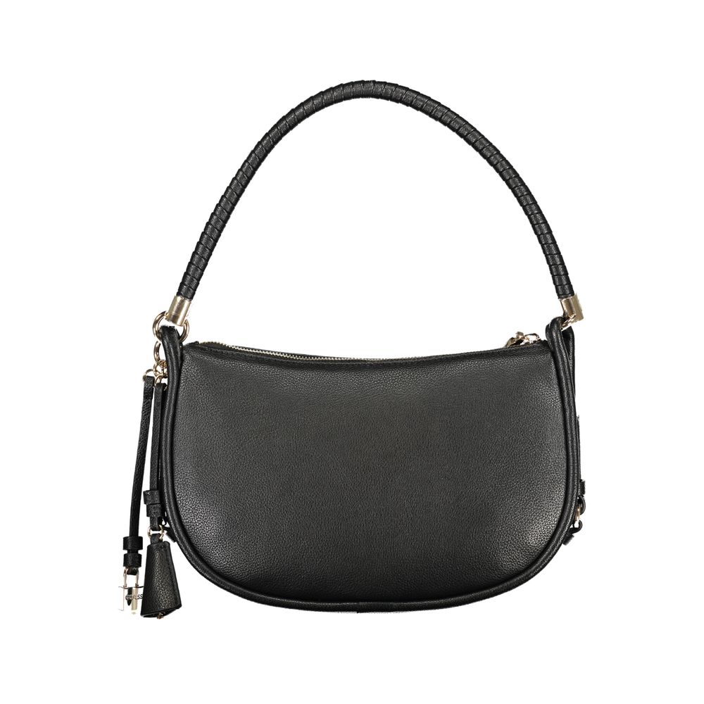 Guess Jeans "Nero Polyurethane Women Handbag" - Luxury Boutique Co